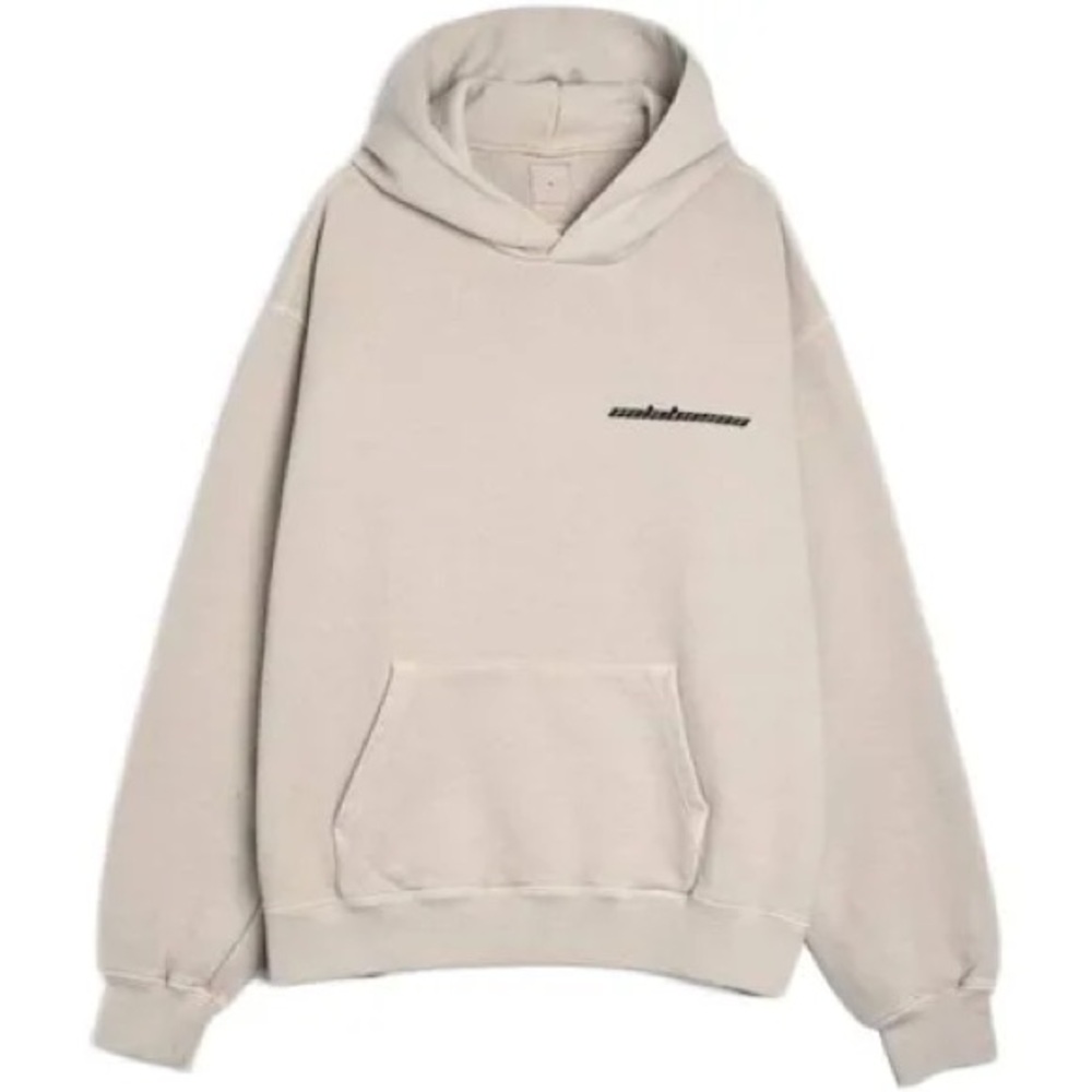 Yeezy Tan Oversized Hoodie Sweatshirt